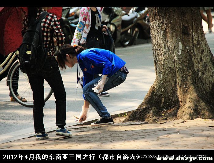 还有专人拣垃圾
